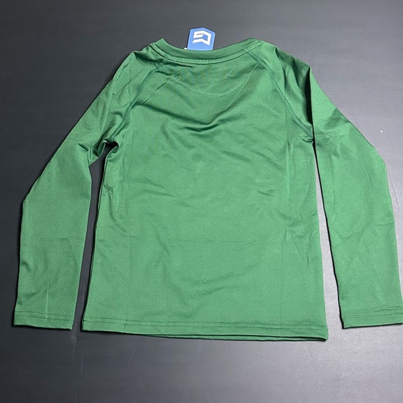 Gradual Youth XS Green Baseball Shirt + QBX 5-7yr Socks Set NWT - Picture 3 of 4